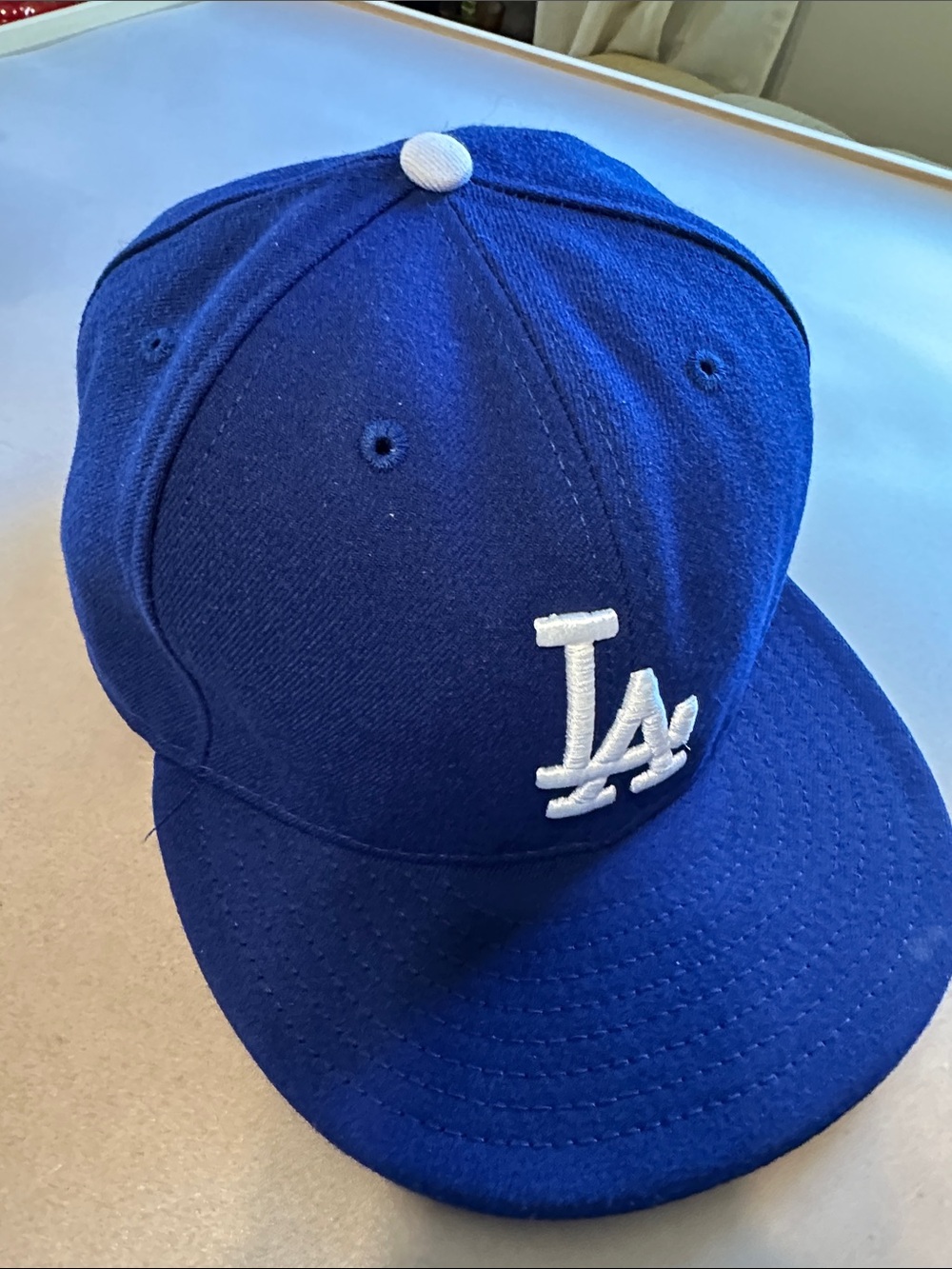 MLB Los Angeles Dodgers Royal Blue Cap with White Logo